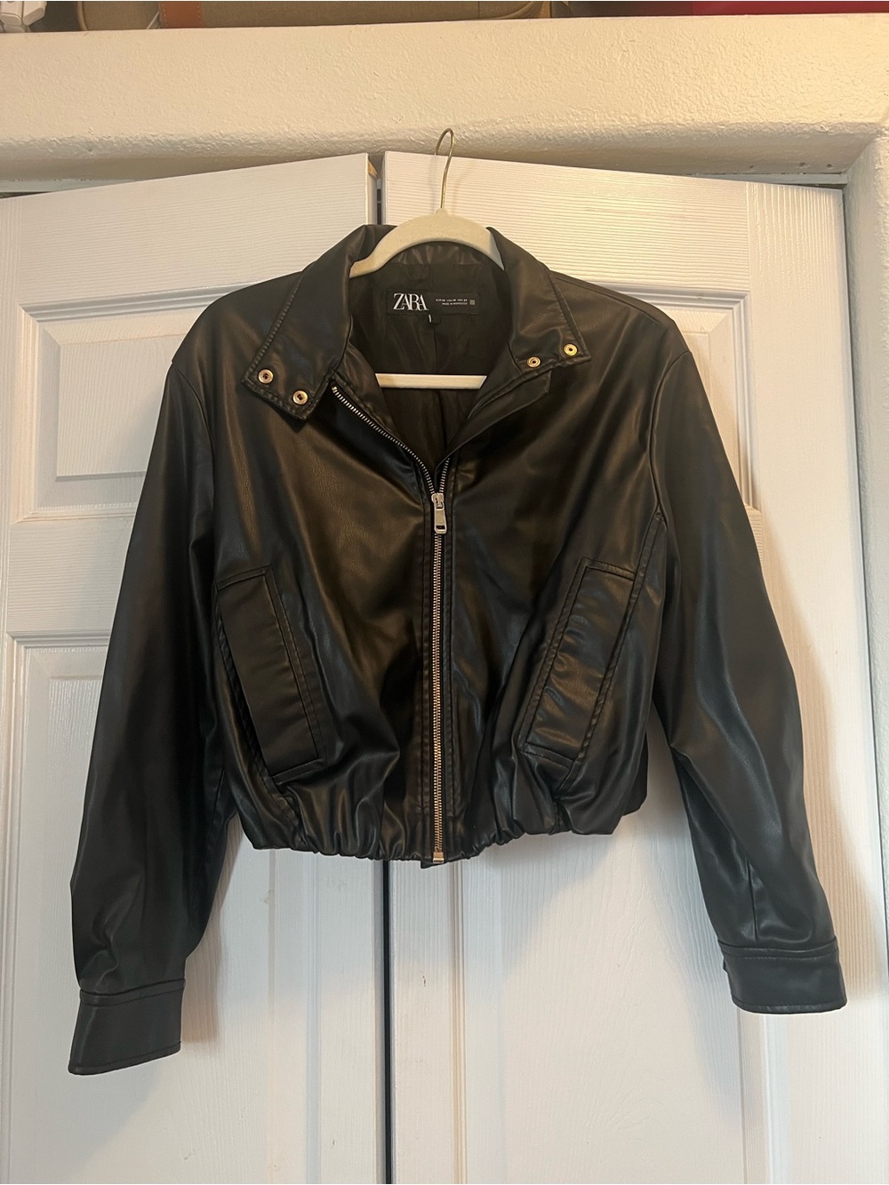 ZARA Black Leather Jacket